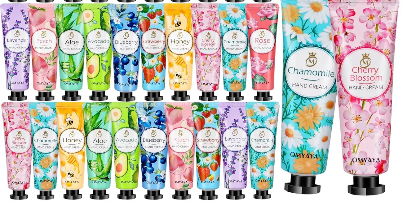 Chollo Pack de 80 mini cremas de manos de 20 ml por sólo 14,44€ (44% de descuento)