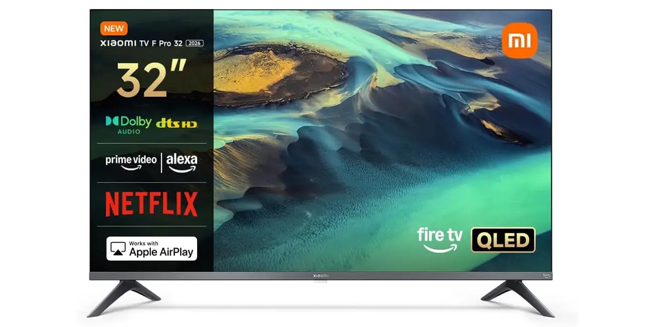 Esta smart TV Xiaomi de 32” combina tecnología QLED y Fire TV integrado a un precio loco: 169€ con envío gratis