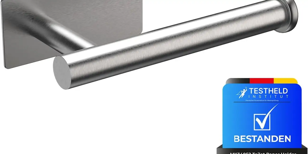 Chollo Portarrollos Ibergrif para papel WC autoadhesivo por sólo 5,35€ (11% de descuento)