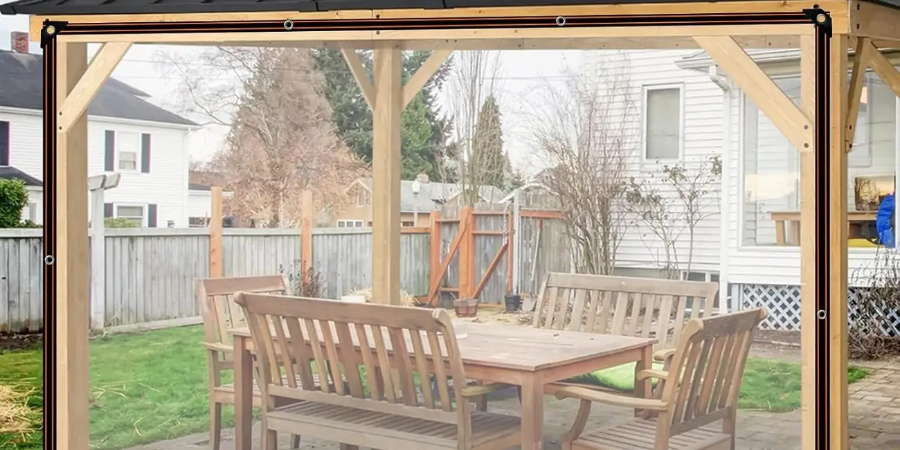 Chollo Lona transparente impermeable BeGrit con ojales de 2×4 m por sólo 15,90€ (59% de descuento)