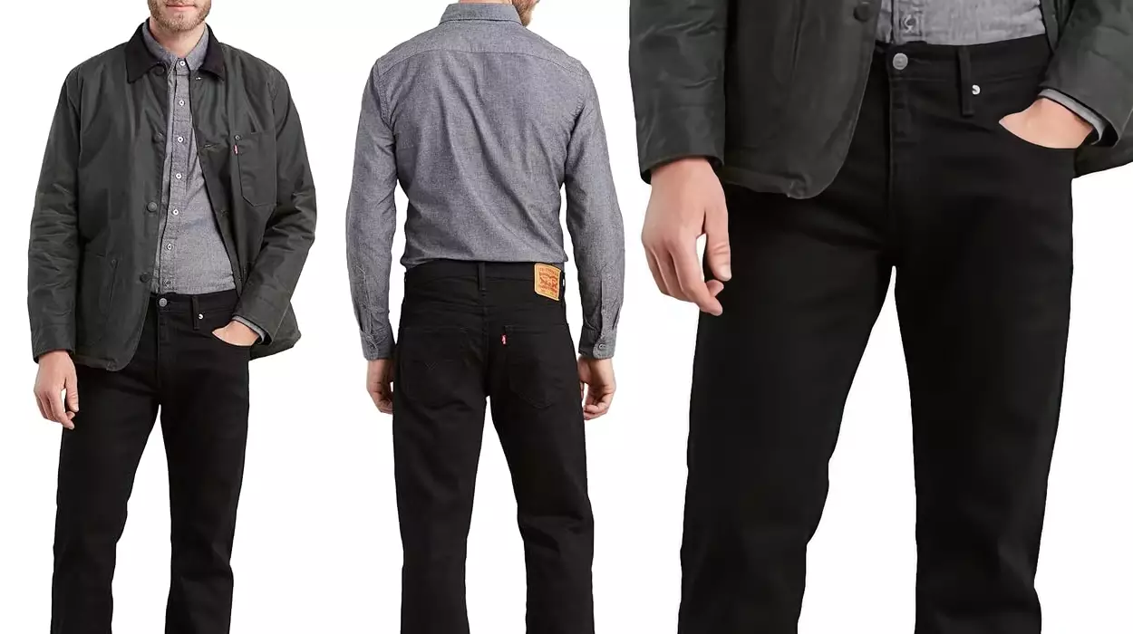 Chollo Pantalones Levi’s 559 Relaxed Strt Jeans negros para hombre por sólo 36,16€ con envío gratis (-48%)