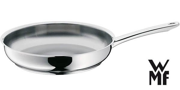 Chollo Sartén de acero inoxidable WMF Favorit de 28 cm por sólo 31,87€ con envío gratis (-65%)