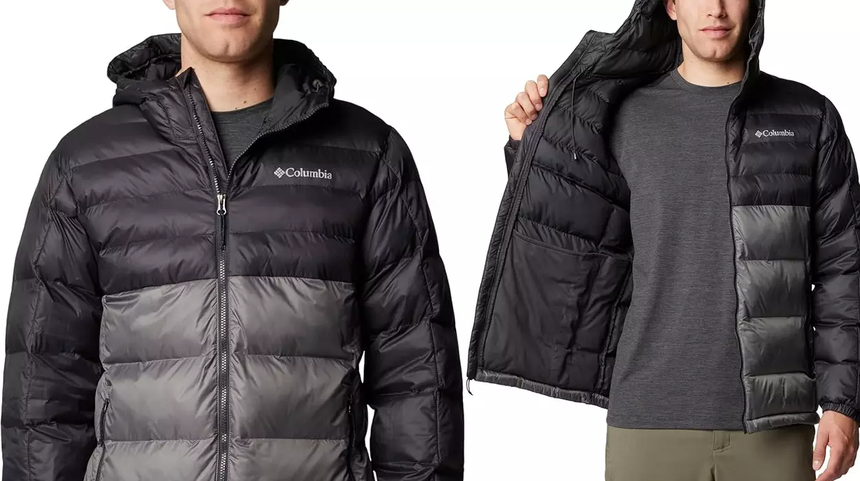 Chollazo Chaqueta aislante Columbia Buck Butte con capucha para hombre por sólo 78,54€ con envío gratis (48% de descuento)