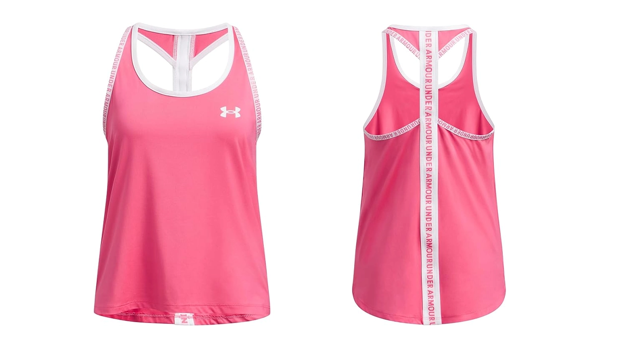 Renueva la ropa deportiva de tus hijas con esta camiseta Under Armour Knockout Tank rebajada a sólo 12,45€ ¡50% de descuento!