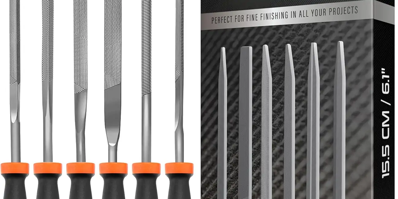 Chollo Set de limas para bricolaje Kapstrom por sólo 4,99€ (-29%)