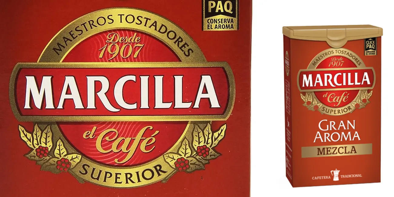 Chollo x2 Café molido Marcilla Gran Aroma mezcla de 500 g por sólo 11,66€ con descuento (-35%) ¡5,83€ cada paquete! (9€ en supermercados)