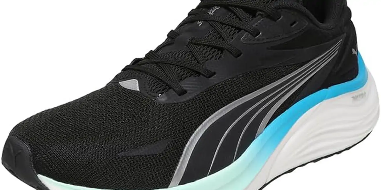 Chollo Zapatillas de running Puma Electrify Nitro 4 negras para hombre por sólo 50€ con envío gratis (-50%)