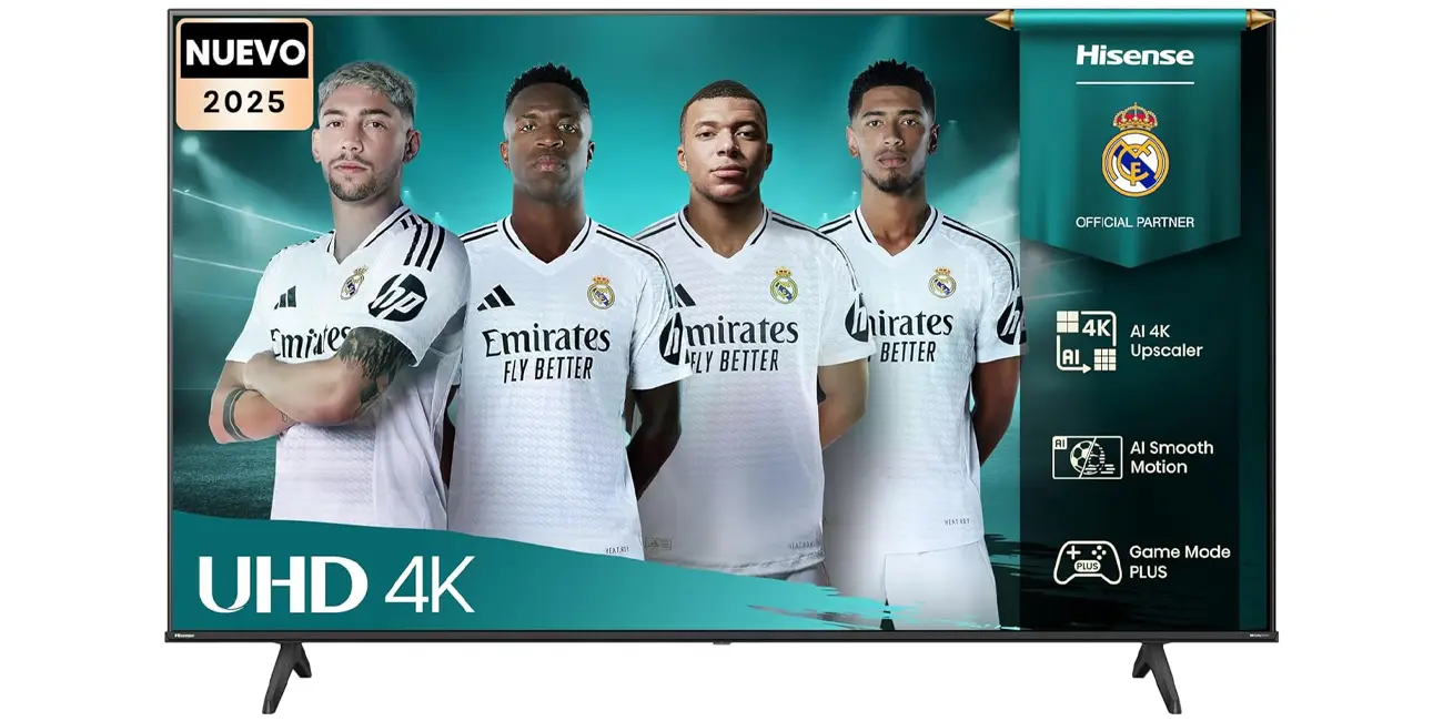 Chollo Smart TV Hisense 65E63QT UHD 4K de 65″ por sólo 374€ con envío gratis (-32%)