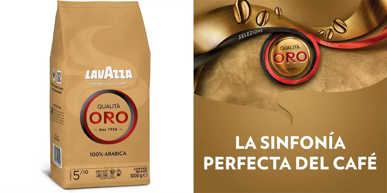 Disfruta de un espresso premium en casa con el café en grano Lavazza Qualità Oro con un 50% de descuento
