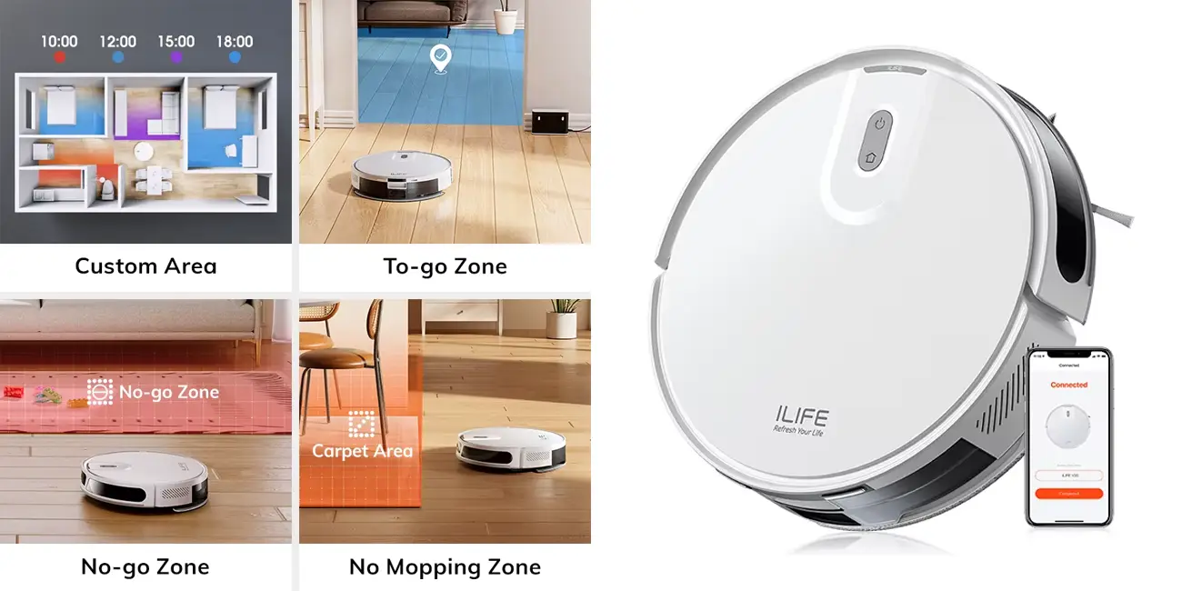 Automatiza la limpieza de tu casa de manera sencilla con este robot aspirador ILIFE V20 con función fregado con un cupón limitado en AliExpress ¡Menos de 74€!