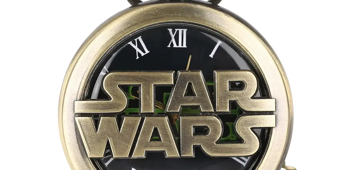 Un clásico en miniatura: este reloj de bolsillo Star Wars con cadena cuesta menos de 5€ en AliExpress