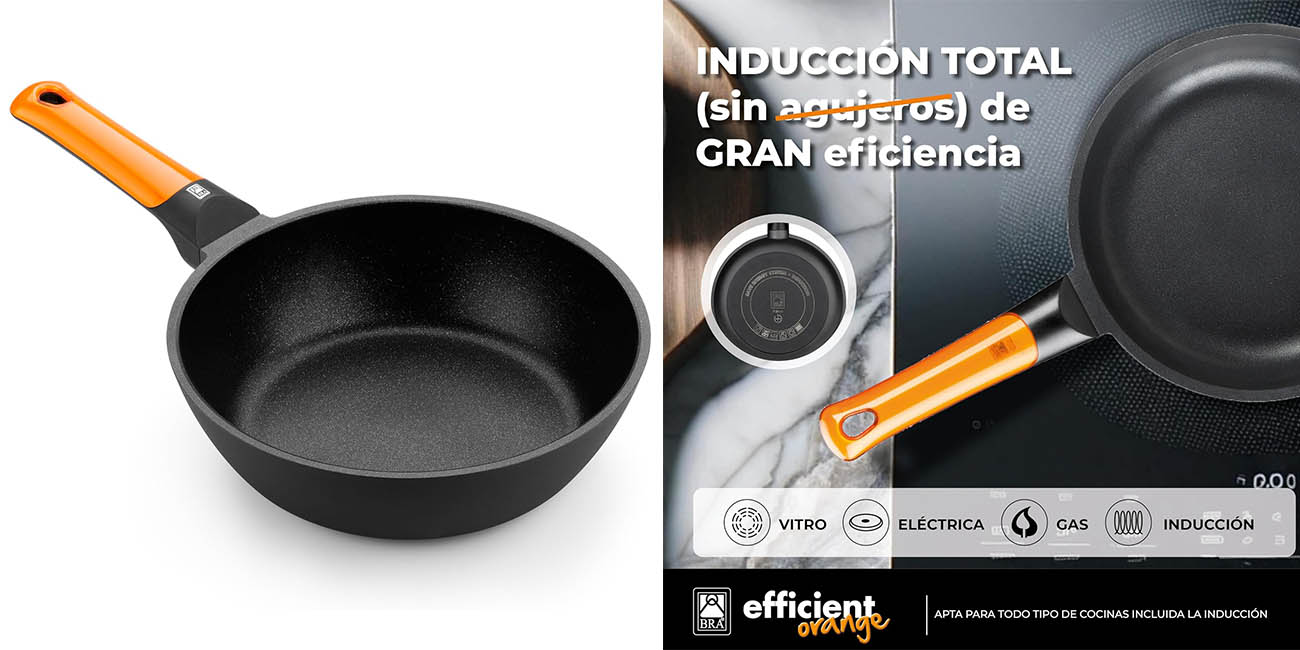 Chollo Sartén honda Bra Efficient Orange de 20 cm por sólo 21,78€ (-15%)