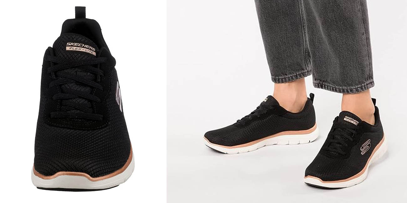 Chollazo Zapatillas Skechers Flex Appeal 4.0 Brilliant View para mujer por sólo 40,90€ con envío gratis (-42%)