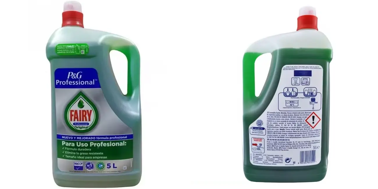 Chollo Lavavajillas Fairy Professional de 5 litros por sólo 13,86€ con envío gratis (-33%)