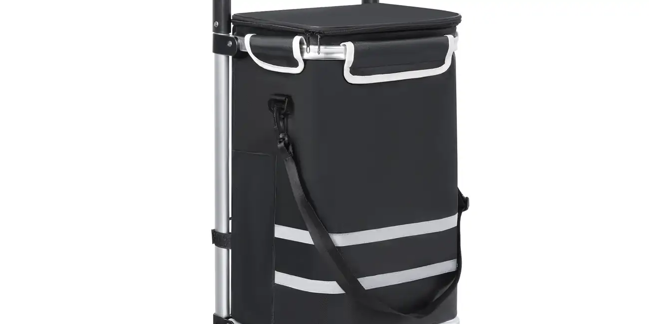 Chollo Carrito de compras plegable T-Lovendo por sólo 21,49€ con cupón y envío gratis (-28%)