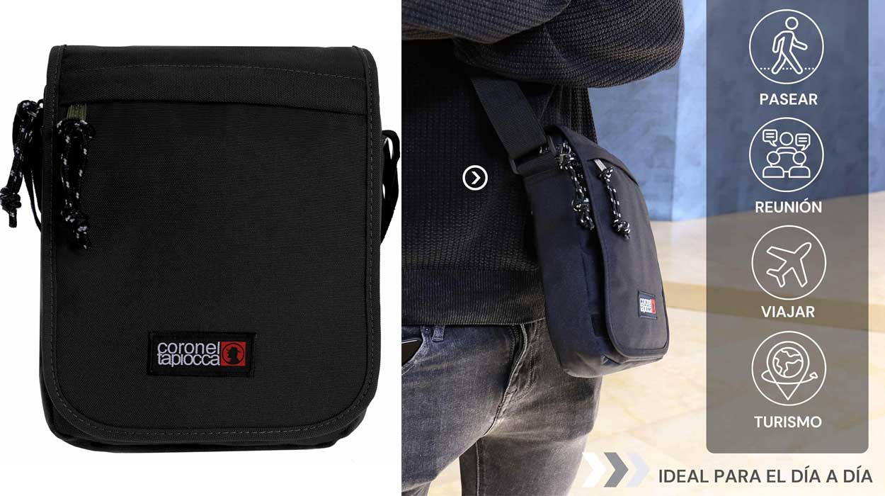 Chollo Bandolera Coronel Tapiocca para hombre por sólo 10,93€ (-27%)