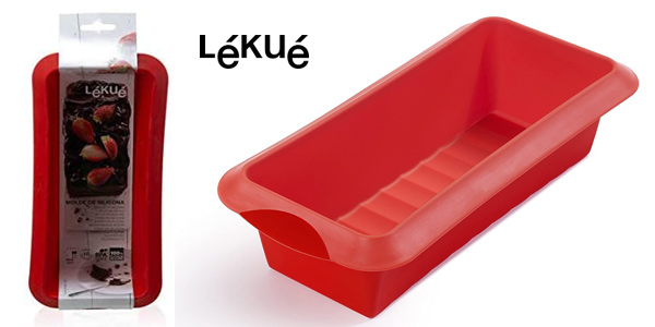 Chollo Molde de silicona rectangular Lékué de 24 cm por sólo 9,30€ (38% de descuento)