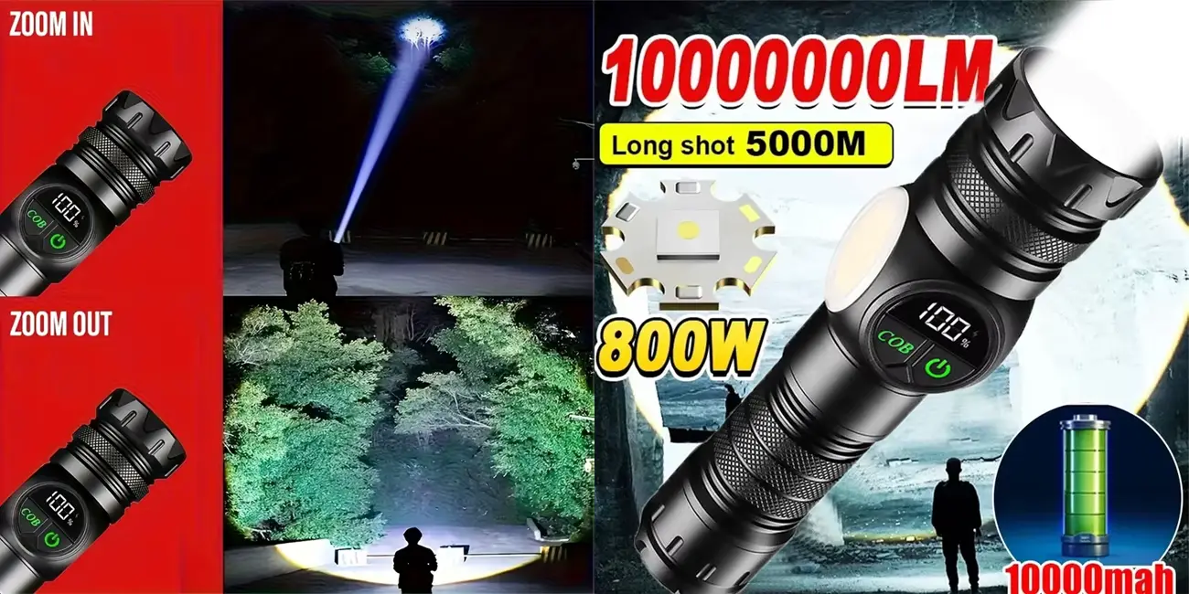 La linterna LED compacta ideal para casa, coche y emergencias cuesta menos de 6€ en AliExpress