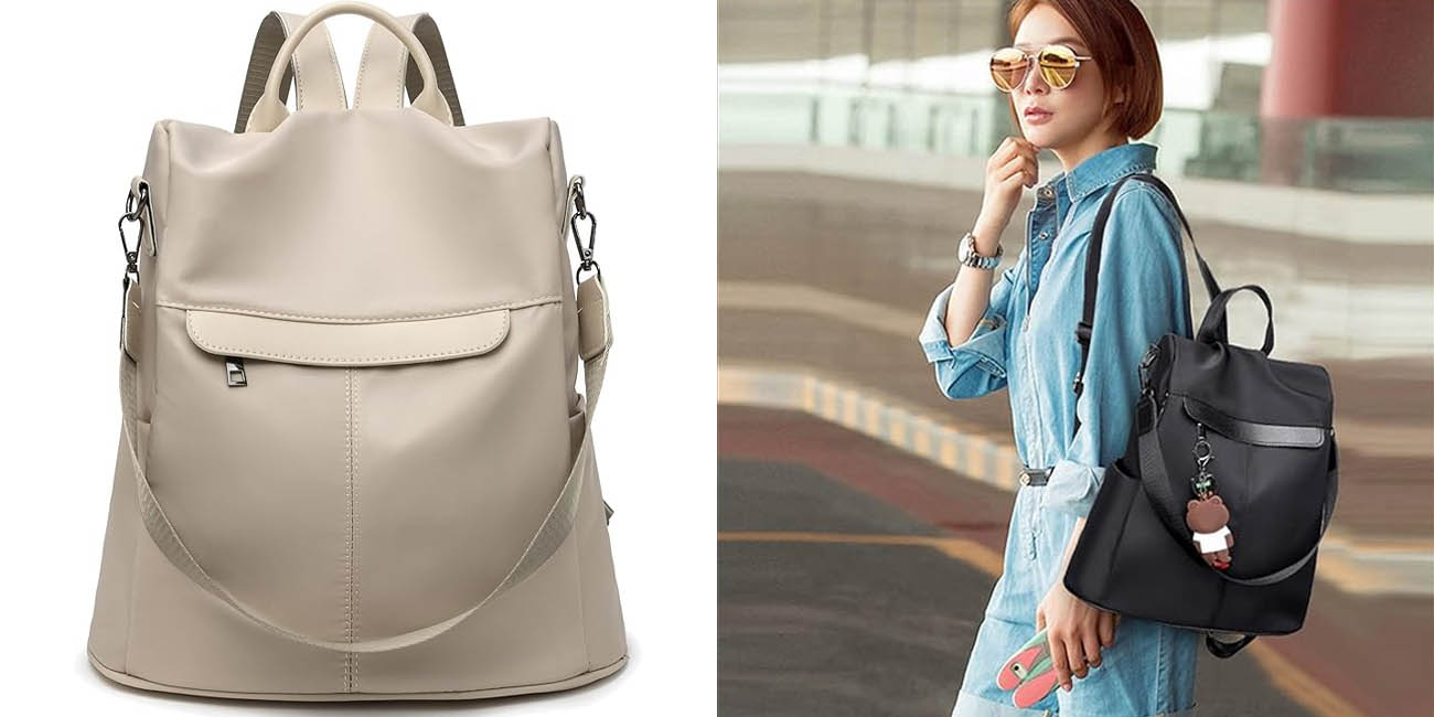 Chollo Bolso mochila antirrobo Shepretty para mujer por sólo 20,94€ (-30%)