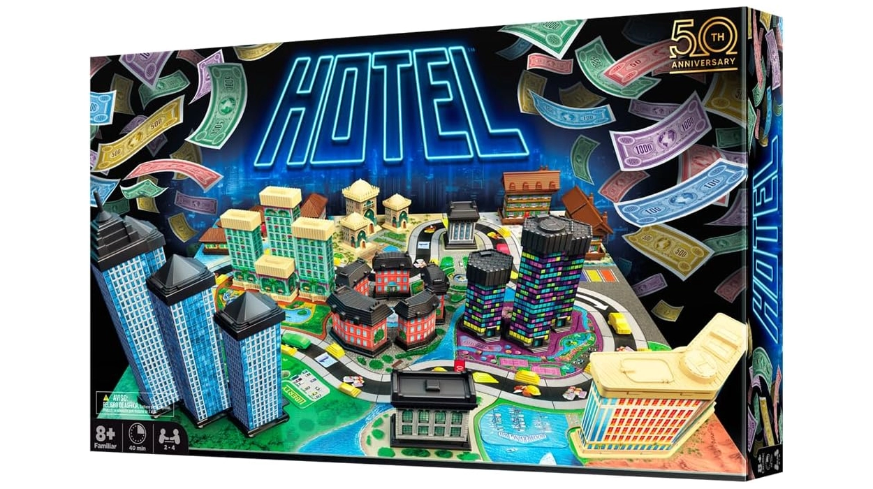 Vuelve a disfrutar en familia del juego de mesa Hotel, que regresa a su estilo original de los 80, por sólo 20,99€ ¡30% de descuento!