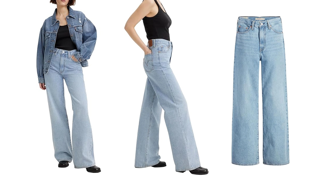 Chollo Vaqueros Levi’s Ribcage Wide leg para mujer por sólo 65€ con envío gratis (50% de descuento)