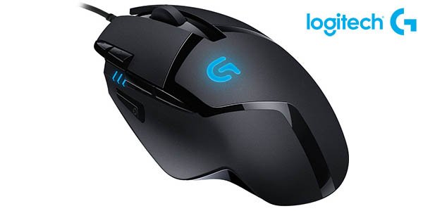 Chollo Ratón gaming Logitech G402 Hyperion Fury por sólo 29,92€ con envío gratis (-60%)
