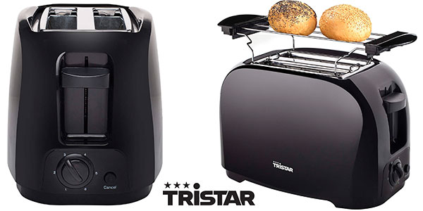Chollo Tostadora Tristar BR-1025 de 800 W con 2 ranuras por sólo 14,99€ (-44%)