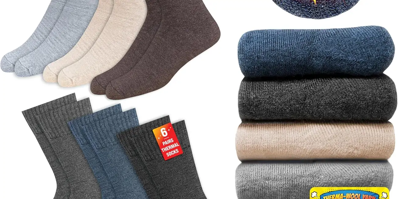 Chollo Pack de 6 pares de calcetines térmicos Soxco unisex por sólo 7,67€ (49% de descuento) ¡0,64€ el par!