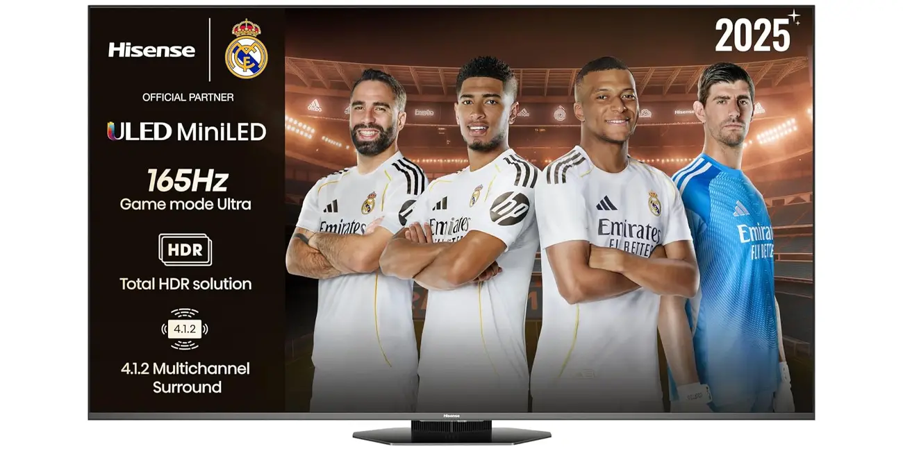 El televisor Mini LED 4K de 65 pulgadas que deja con la boca abierta, a su precio más bajo (-41%) Sonido multicanal, Modo Juego de 165Hz y valoraciones perfectas