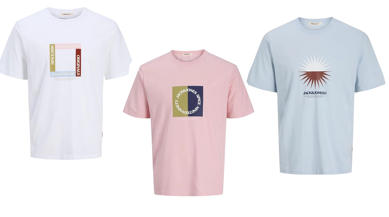 OFERTÓN gordo: Llévate estas camisetas Jack & Jones por sólo 7,49€ en un montón de tallas y colores ¡CORRE!