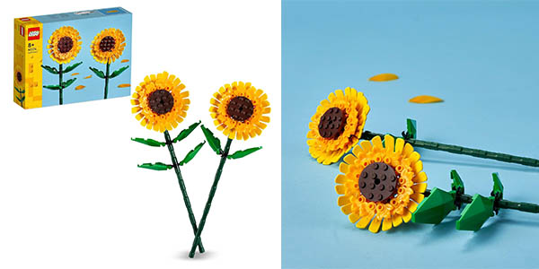 Chollo LEGO Girasoles por solo 11,99€ con cupón (20% de descuento)