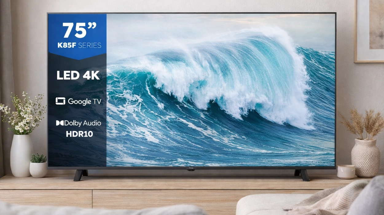 La tele de 75 pulgadas que transforma el salón sin disparar el presupuesto