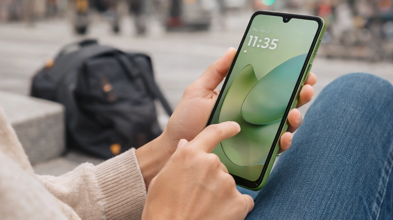 El móvil sencillo y fiable que mucha gente está eligiendo ahora para el día a día, con un diseño verde que llama la atención