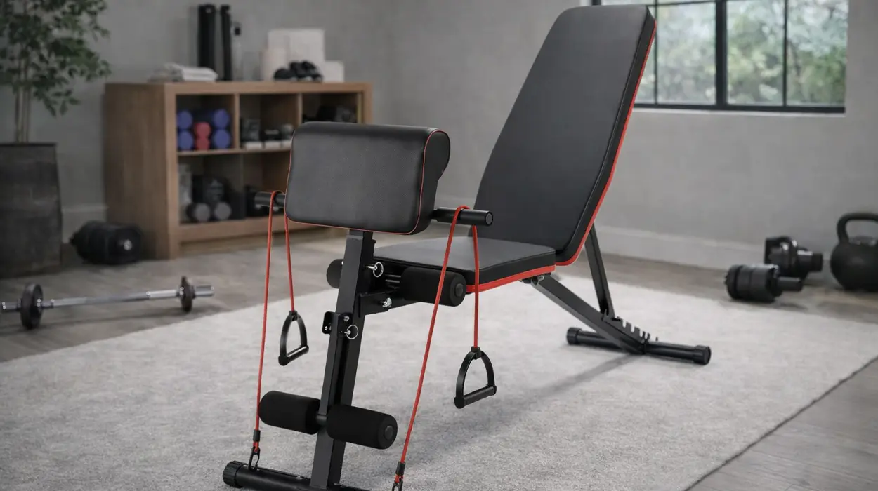 Chollo Banco plegable para musculación y fitness por sólo 40,12€ con cupón y envío gratis (-75%)