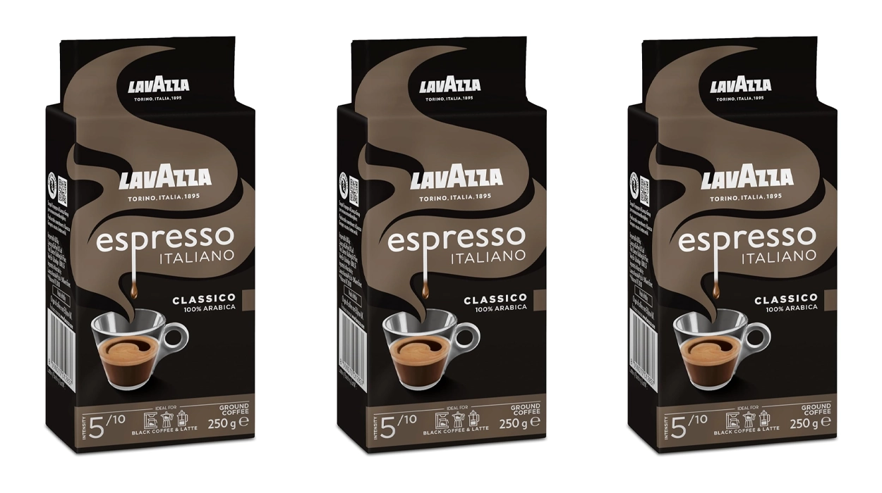 Chollo Pack x3 Café Lavazza Espresso Italiano Classico de 250 g por sólo 14,54€ con oferta 3×2 ¡4,85€ cada uno!