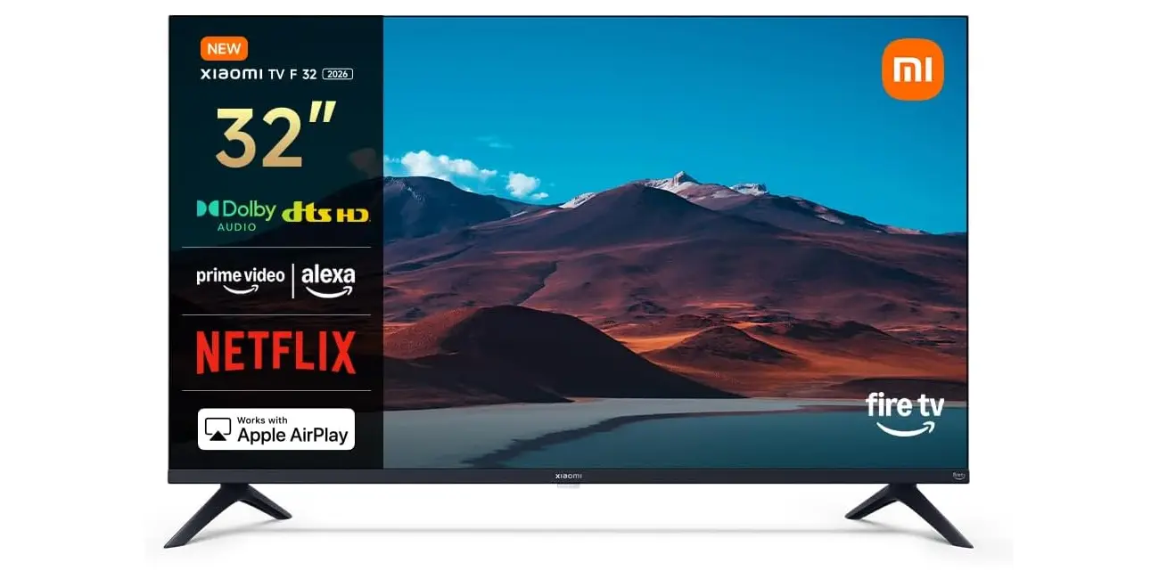 Chollo Smart TV Xiaomi TV F 32 HD de 32″ por sólo 139€ con envío gratis (-22%)