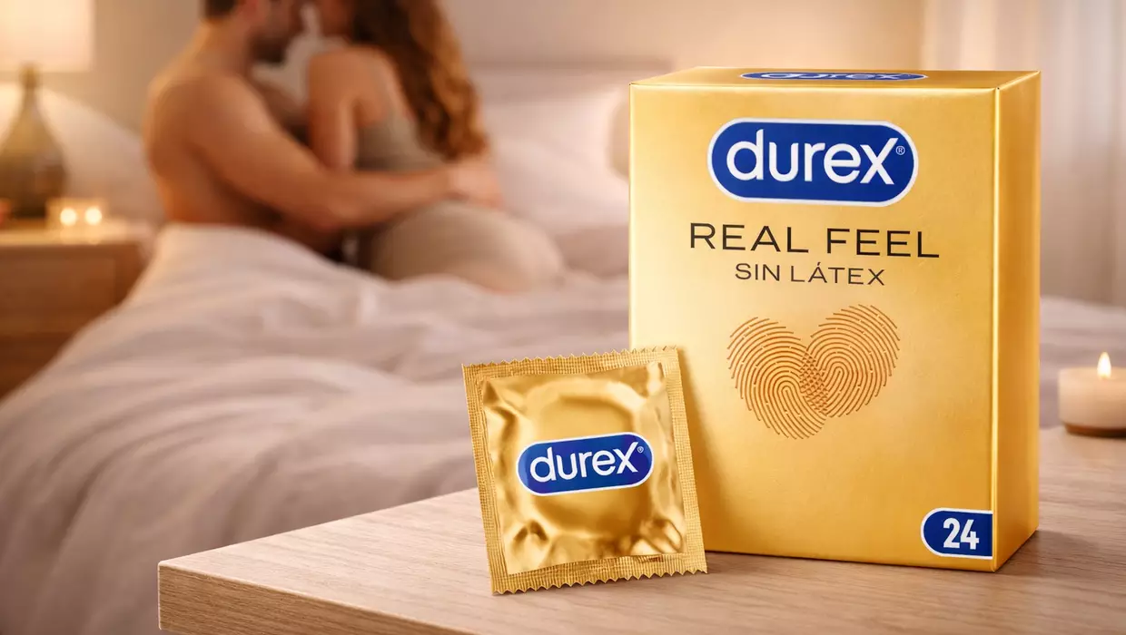 Chollo Pack de 24 preservativos Durex Real Feel sin látex por sólo 11,99€ (-57%)