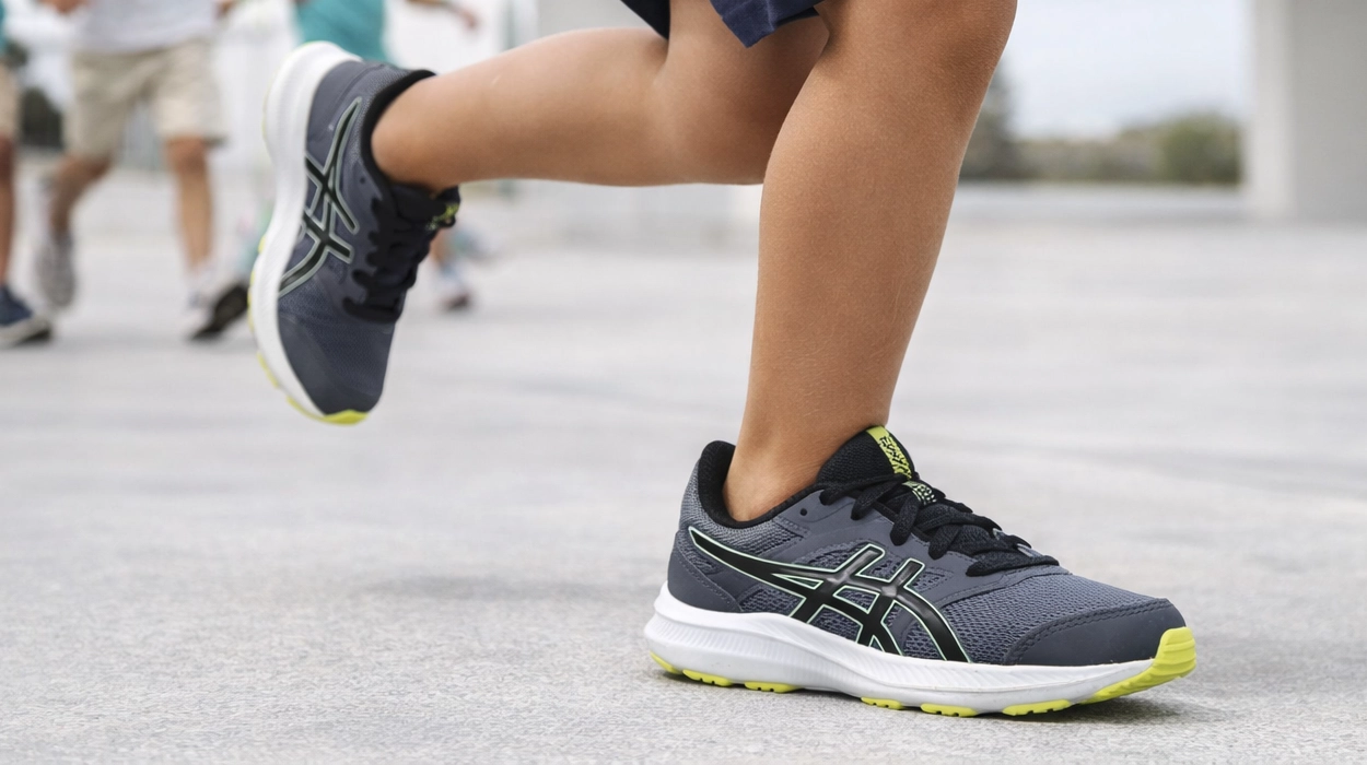 Estas zapatillas Asics Jolt 4 GS para niños son perfectas para aguantar juegos y carreras en el parque o en el cole, y hoy cuestan sólo 24,95€ ¡Tallas hasta la 40!