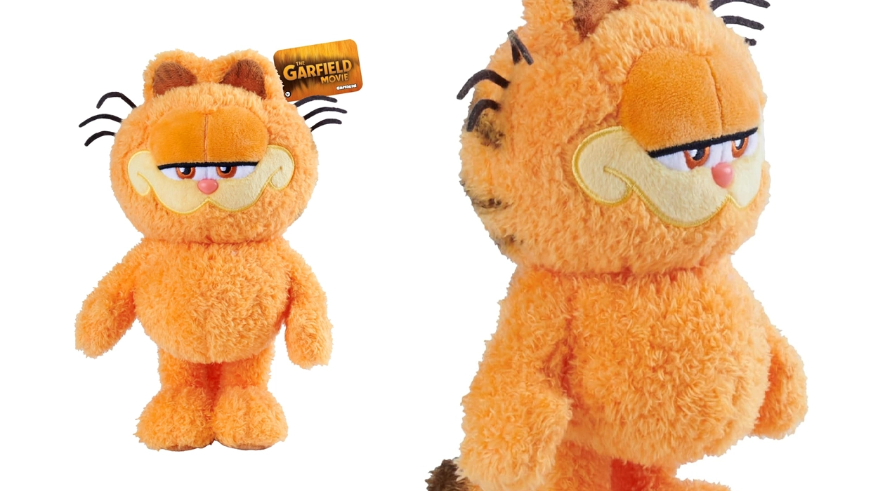 Te va a encantar este peluche super suave de Garfield que hoy cuesta muy poquito ¡Llévatelo ya a casa!