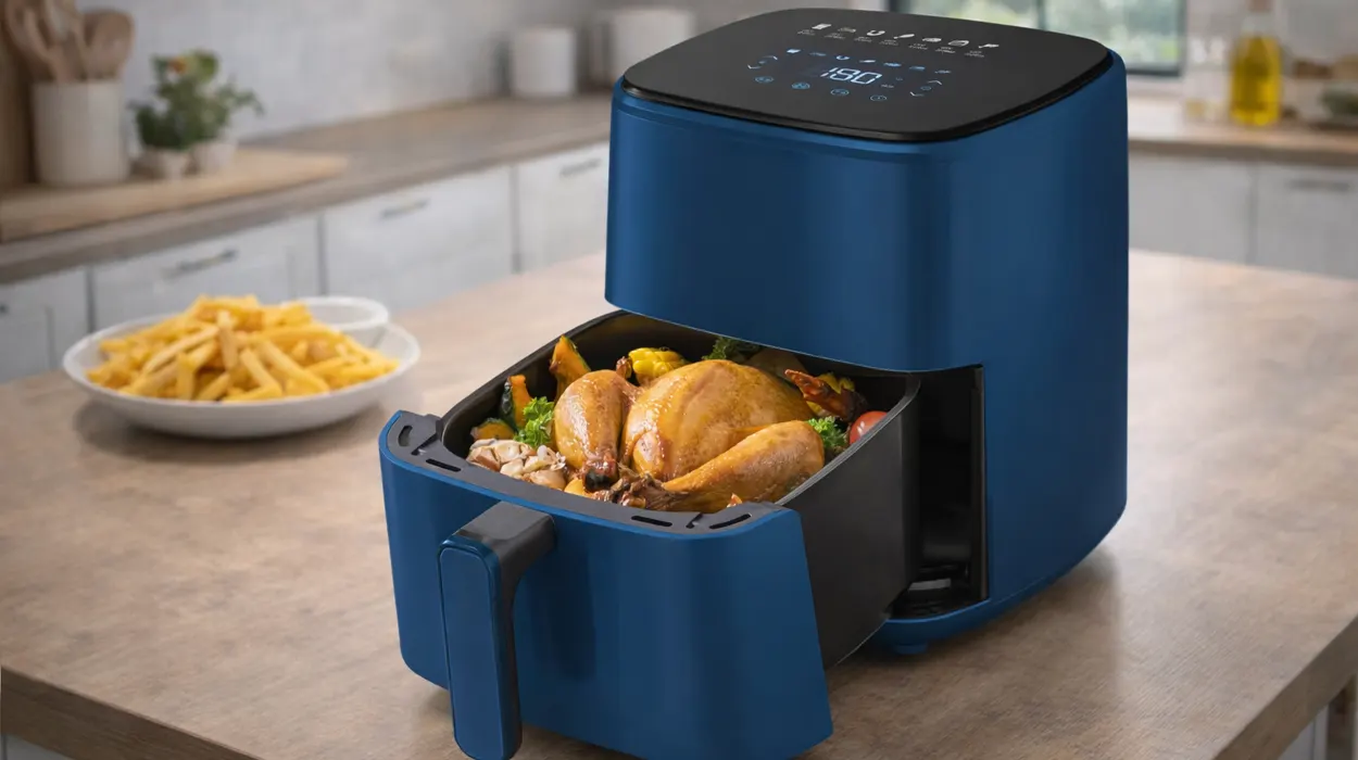 Chollo Freidora de aire MyWave MWFRE-5B de 5l por sólo 25,41€ con cupón y envío gratis (-15%)