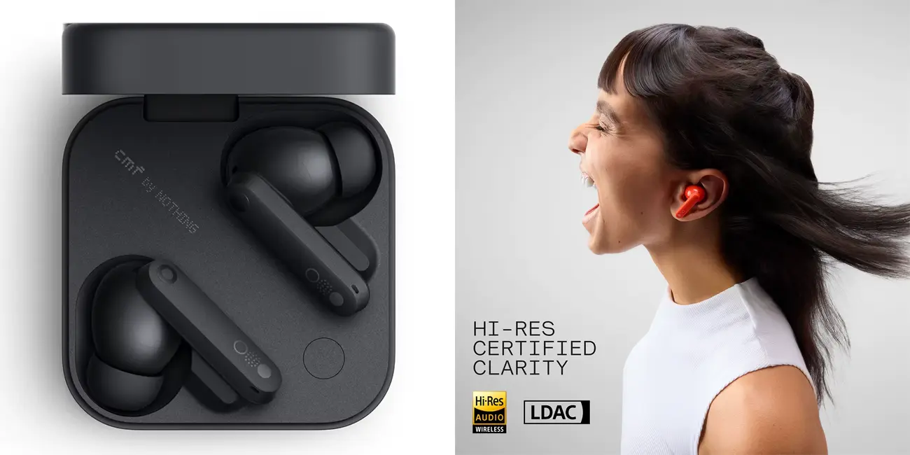 Chollo Auriculares inalámbricos CMF by Nothing Buds Pro 2 por sólo 35,02€ con cupón y envío gratis (-69%)