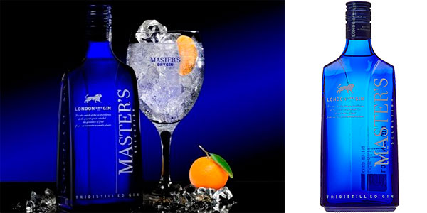 Chollo Master’s London Dry Gin de 700 ml por sólo 10,85€ (-31%)