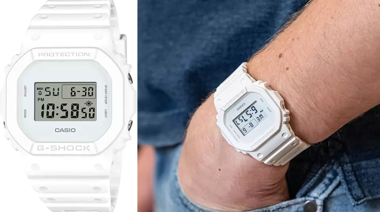 Chollo Reloj Casio G-Shock blanco por sólo 64,95€ con envío gratis (35% de descuento)
