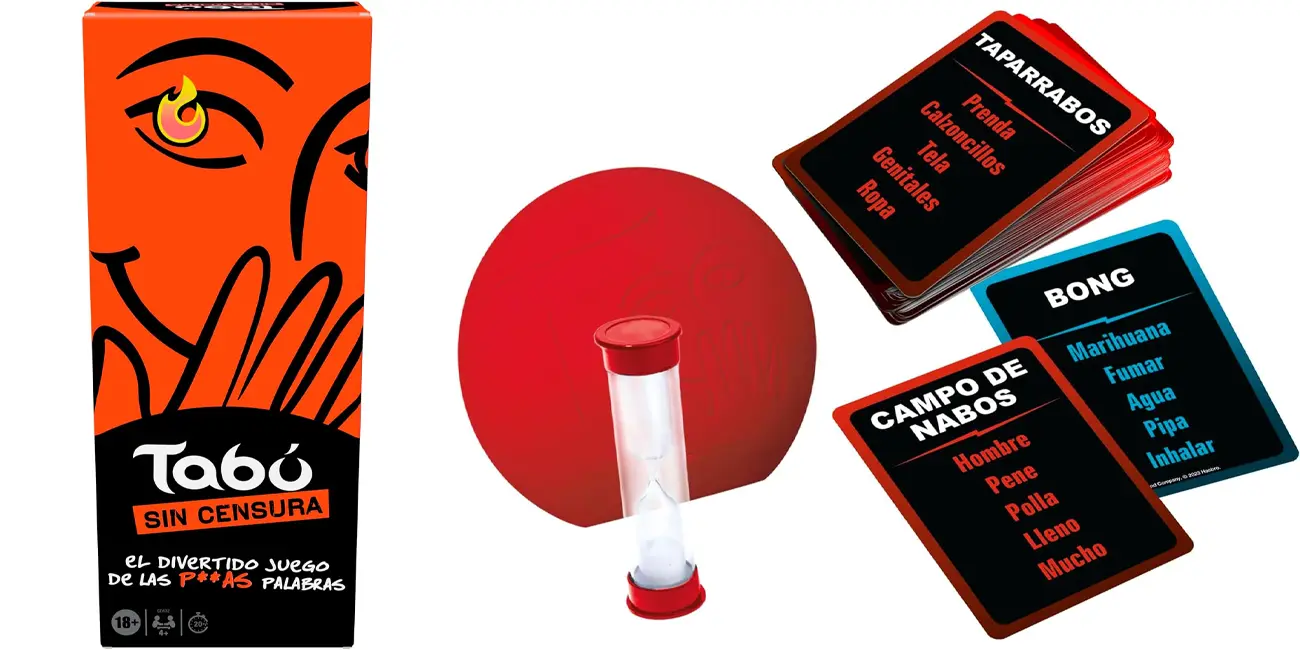 Chollo Juego de mesa Tabú sin Censura por sólo 15,99€ (41% de descuento)