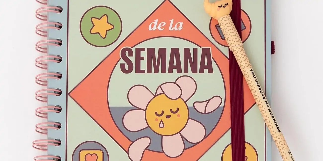 Chollo Agenda Anual Mr. Wonderful Wonder 2026 Vista Semanal con Bolígrafo Bobo Borrable por sólo 9,97€ (-50%)