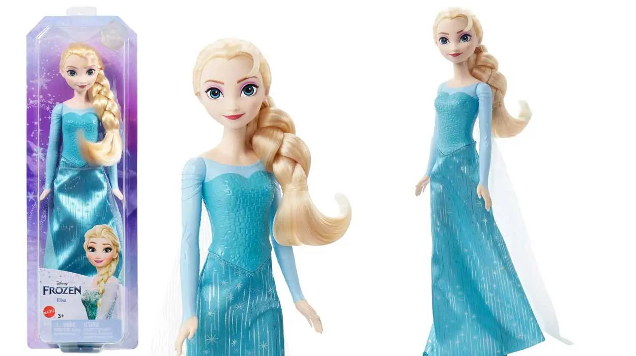 Chollo Muñeca Elsa Frozen con look Reina del Hielo de Mattel por sólo 8,99€ (-40%)