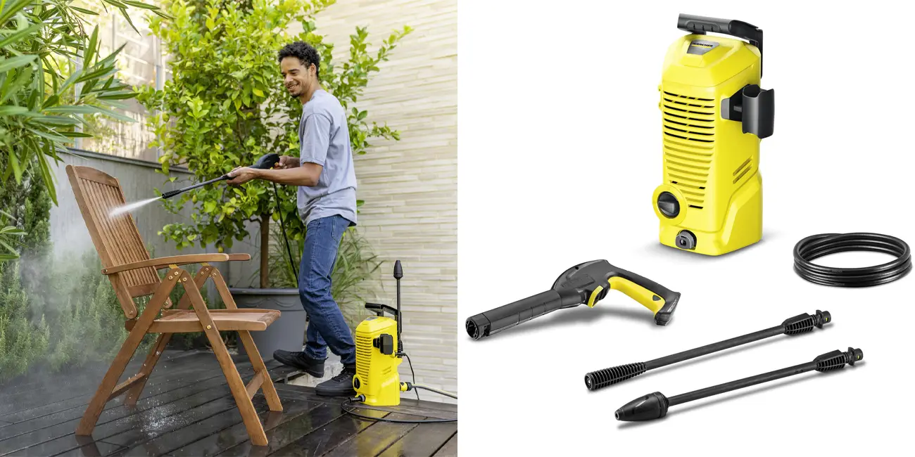 Chollo Hidrompiadora de alta presión Kärcher K2 Universal por sólo 43,89€ con cupón y envío gratis (-44%)