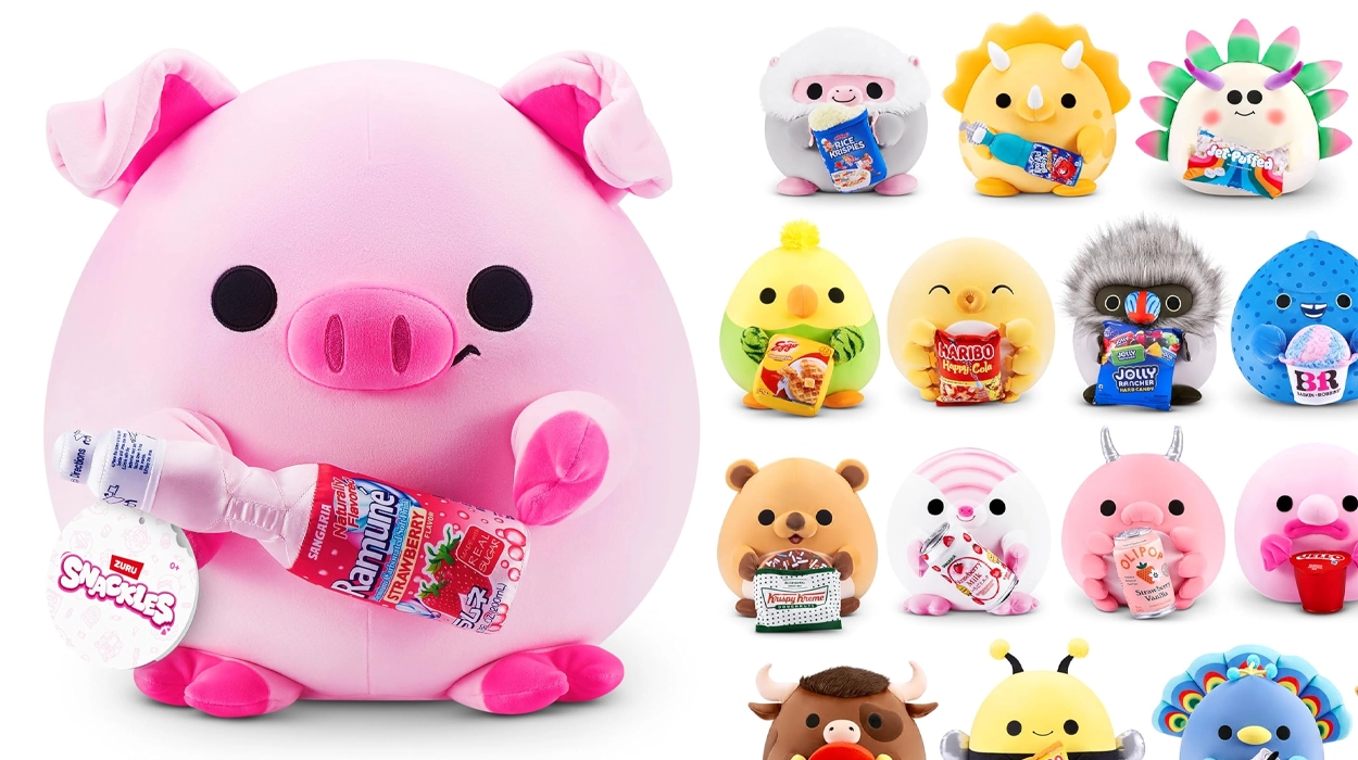 Consigue el peluche coleccionable de moda: Snackles Series 3 Zuru por menos de 10 euretes en Amazon ¡Corre!