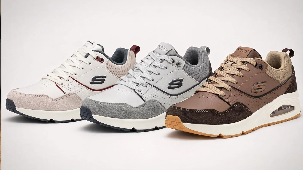 Las Skechers de estilo retro que arrasan este año bajan de precio: tres modelos con cámara de aire rebajados con un 40% de descuento
