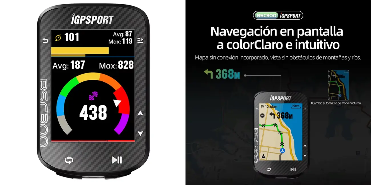Chollo Ciclocomputador IGPSPORT BSC300 por sólo 38,89€ con cupón y envío gratis (-74%)